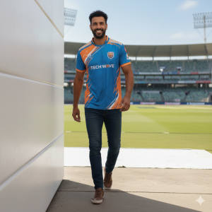 Sports Printed Tshirt - football /cricket