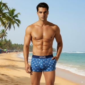 Male - Printed Miini Trunk Premium Underwear